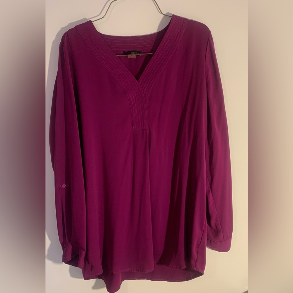 Women's Fuschia Top - M